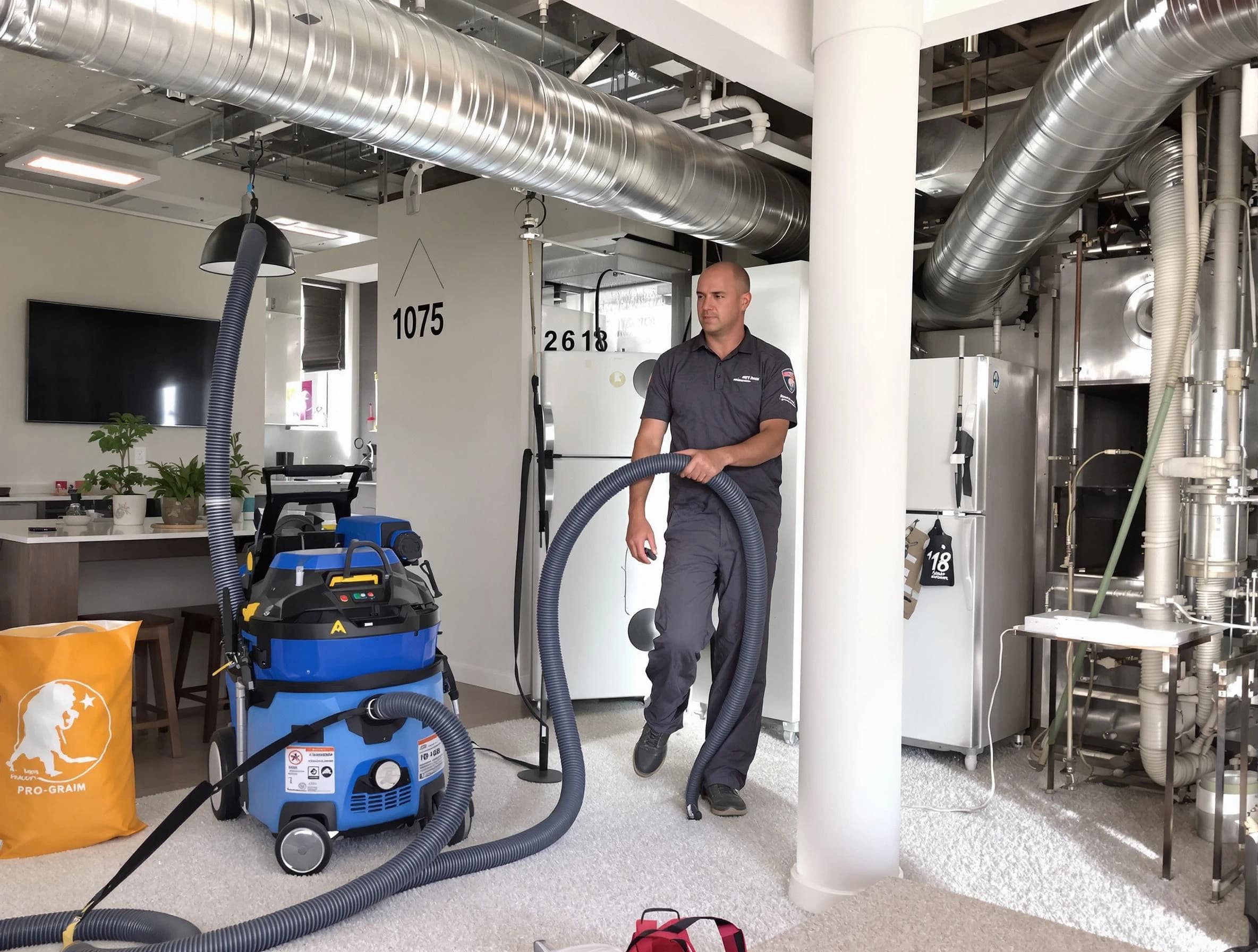 Youngtown Air Duct Cleaning expert performing detailed indoor duct cleaning for improved air quality in Youngtown