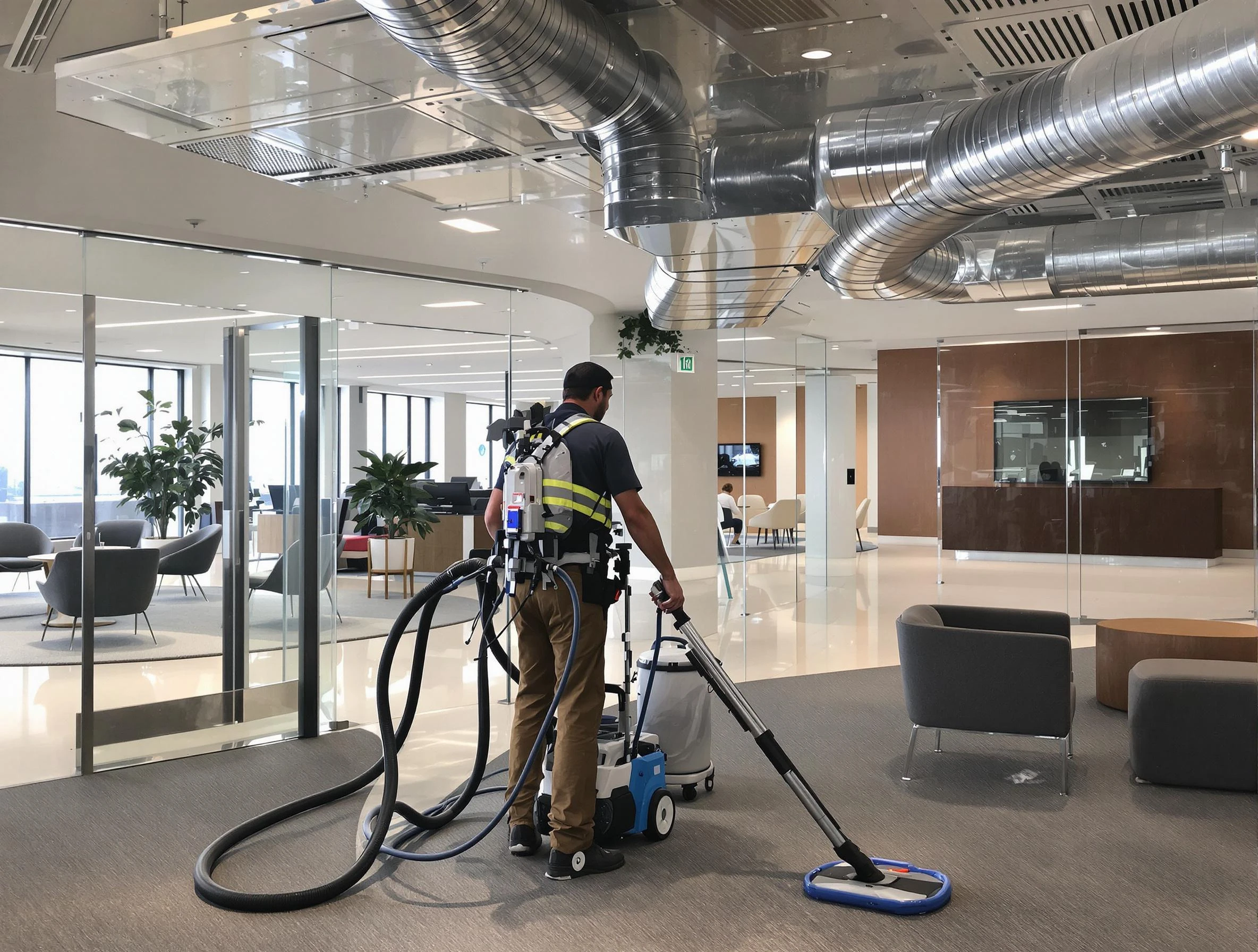 Commercial duct cleaning service by Youngtown Air Duct Cleaning in Youngtown