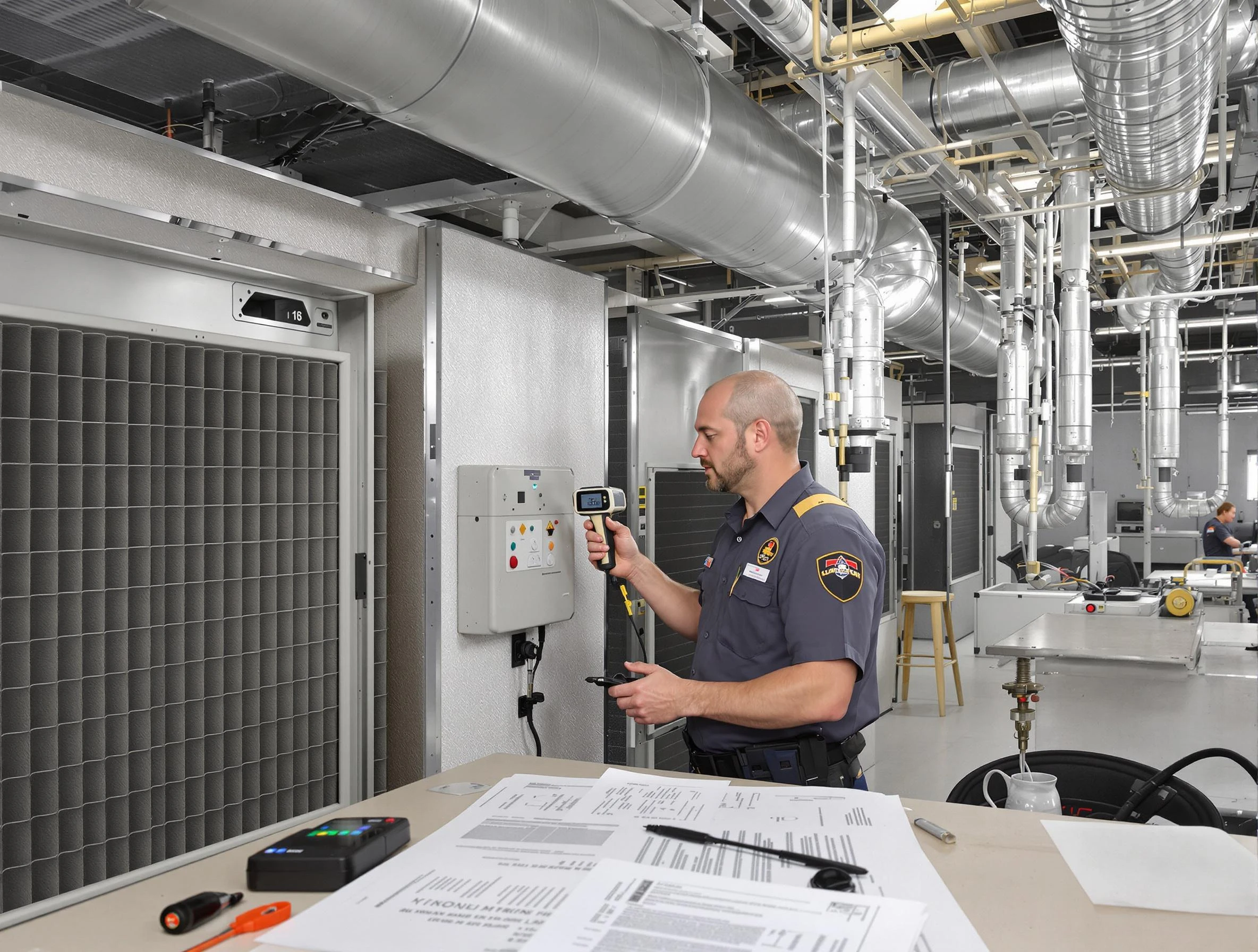 Professional filter system inspection by Youngtown Air Duct Cleaning in Youngtown