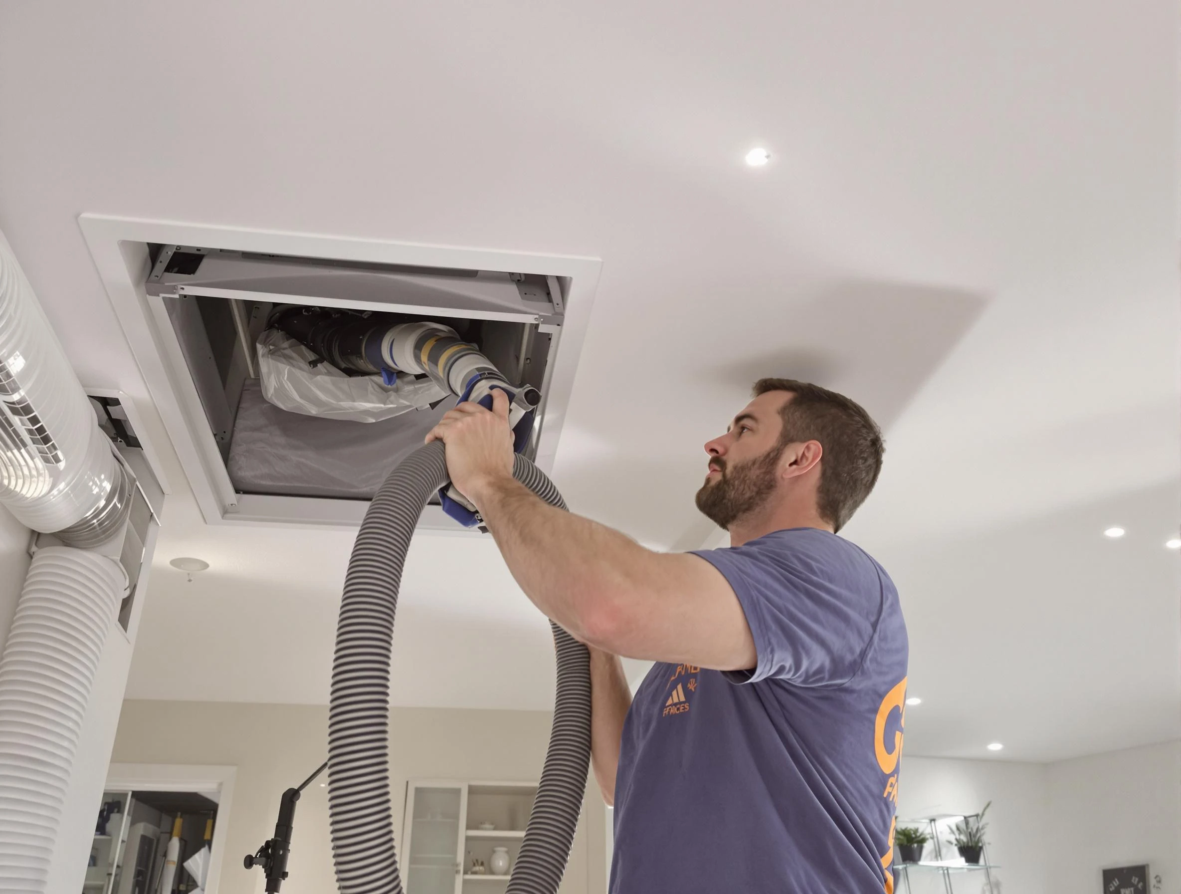Precision indoor duct cleaning by Youngtown Air Duct Cleaning in Youngtown